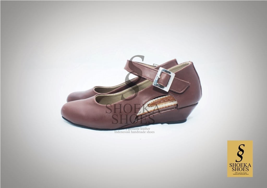 Shoeka Shoes  Sepatu Wedges  Terbaru