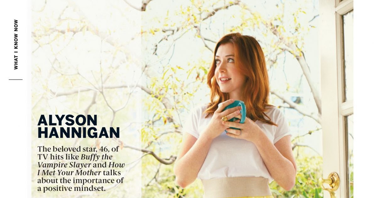 Alyson Hannigan Featured in Health Magazine - July/August 2020