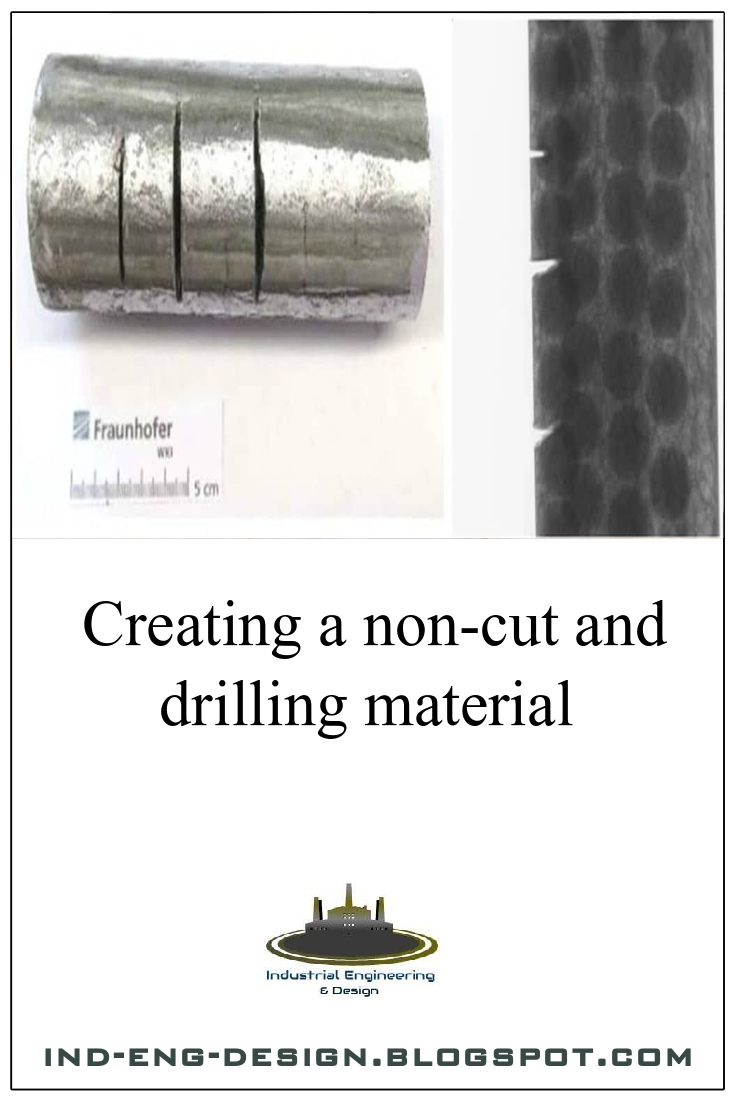 Creating a noncut and drilling material MagOne 2016
