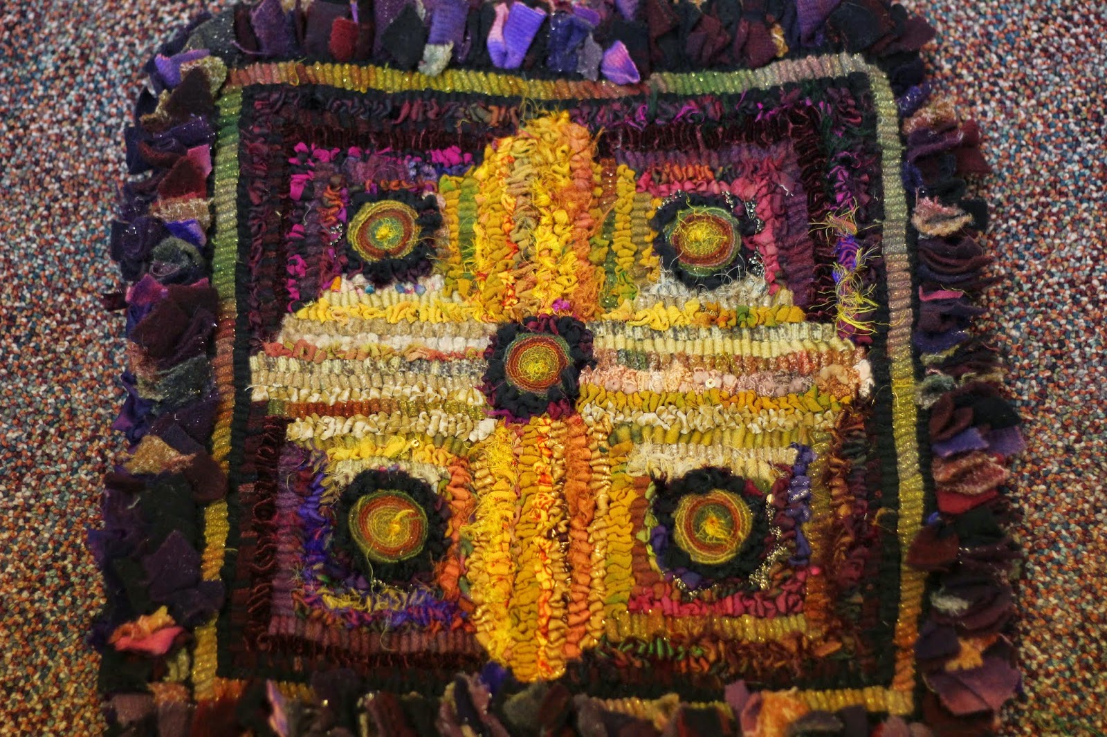 Ewe and Eye Rug Show from Newton