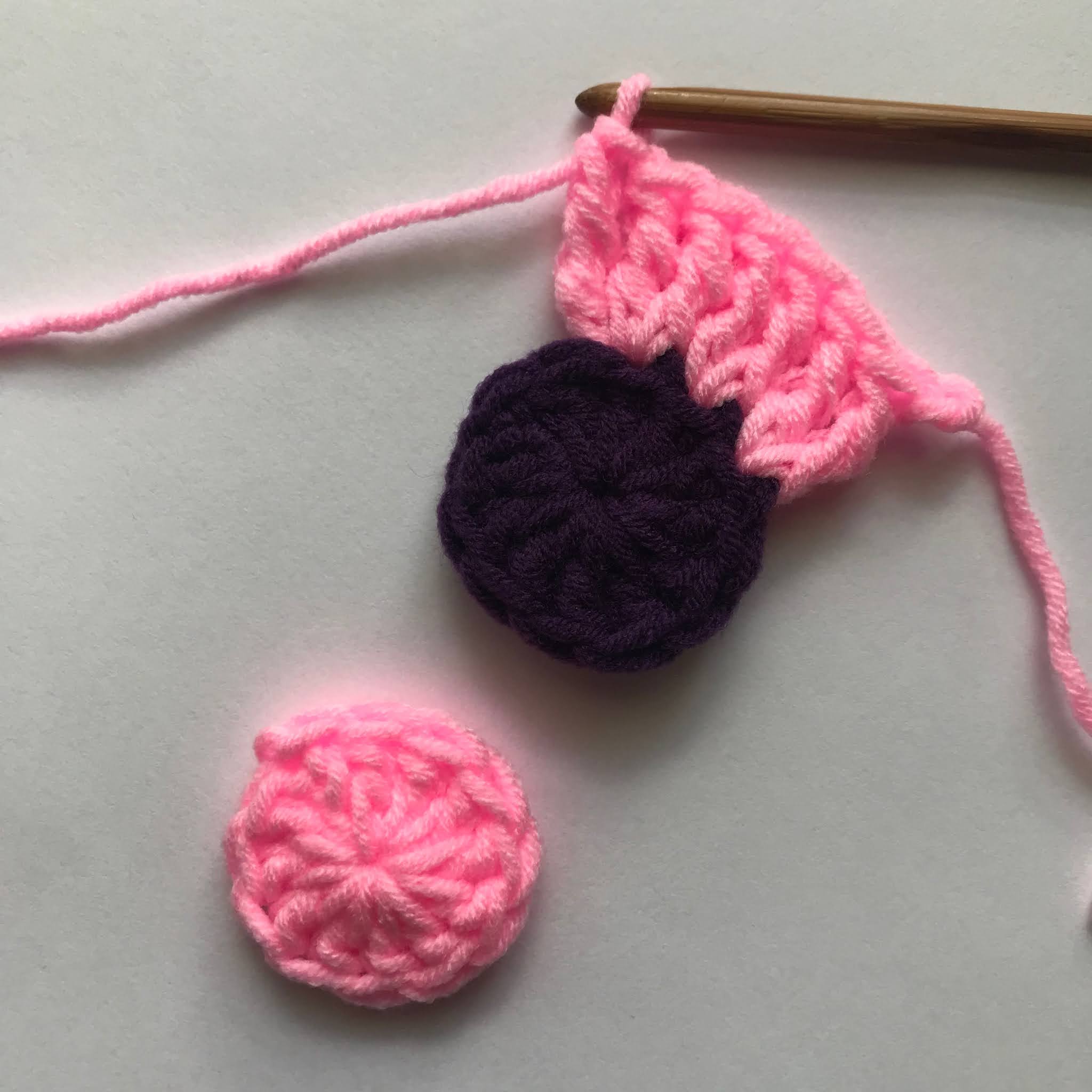 Bright Bag Yin Yang granny square!