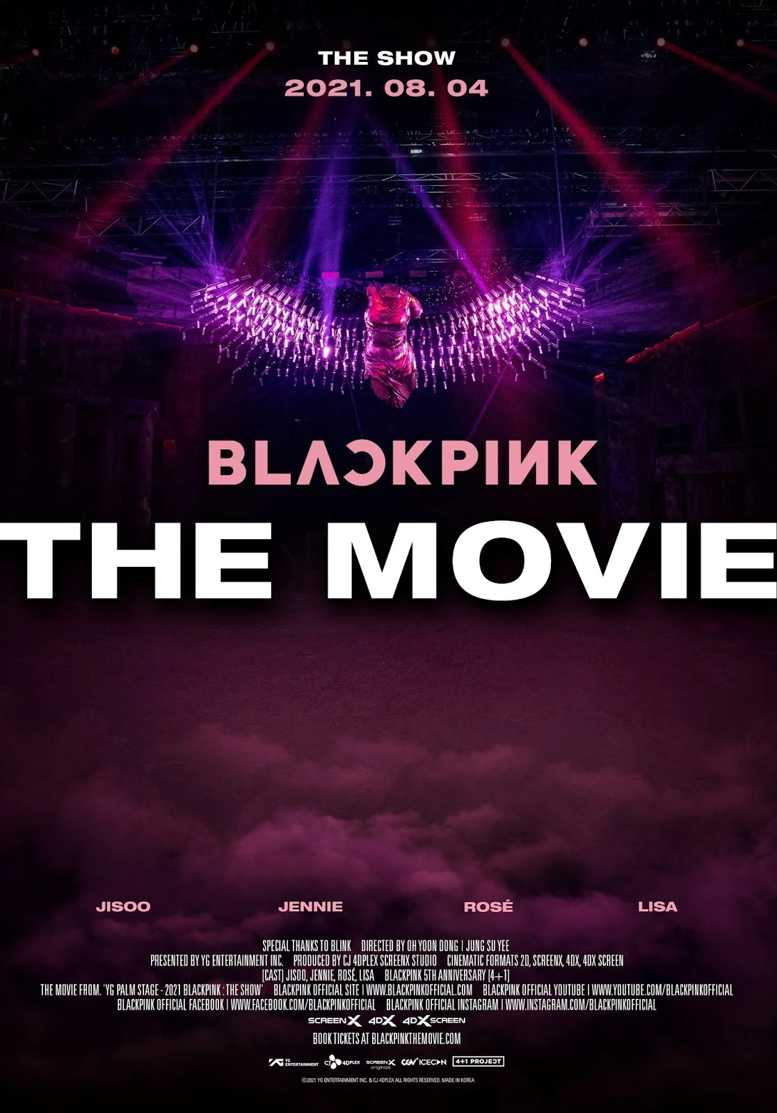 BLACKPINK The Movie, la película de BLACKPINK de K-Pop del 2021