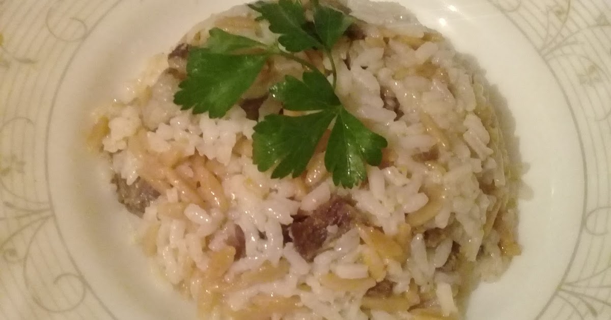 Etli şehriye pilavıkalbimdeki mutfak