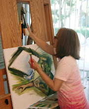 At My Easel