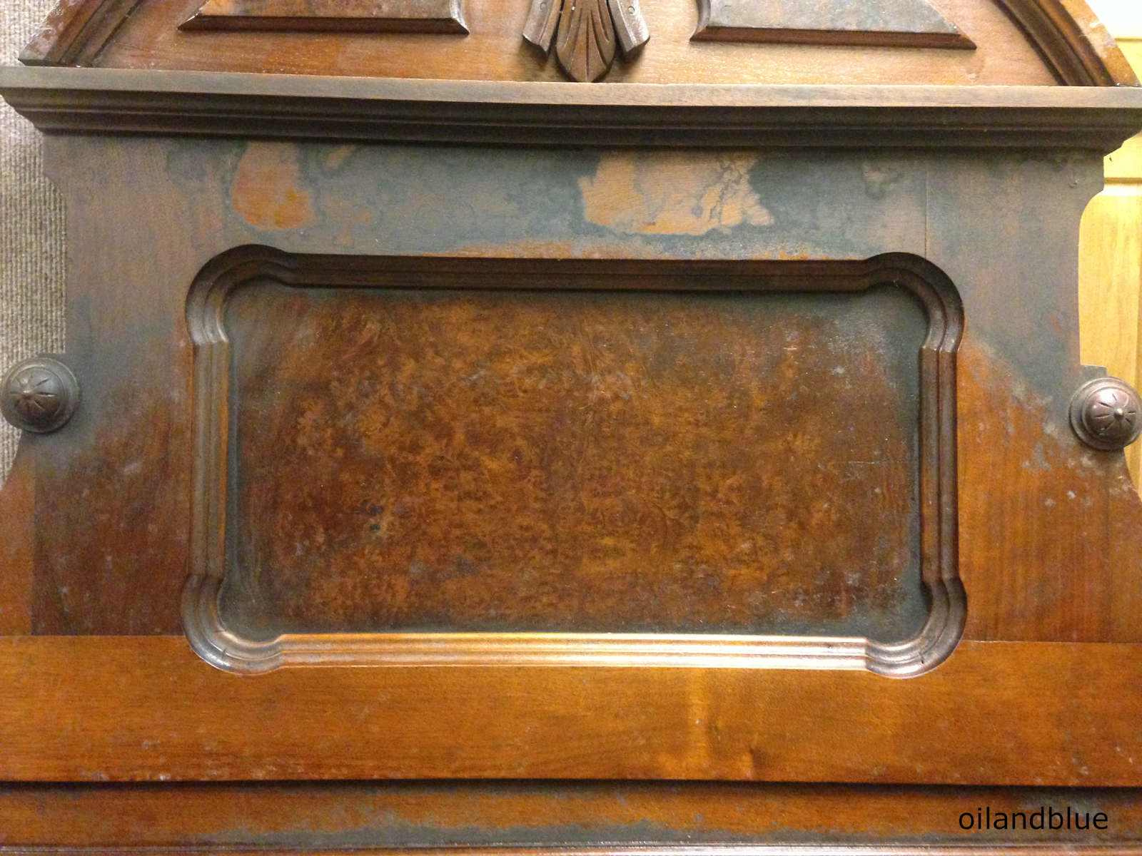 oil and blue HOW TO CLEAN ANTIQUE WOOD FURNITURE