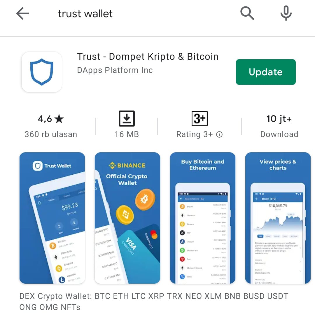 Cara Membuat Akun Trust Wallet Dompet Crypto Currency Blogger Koplo Cara Membuat Akun Trust Wallet Dompet Crypto Currency Blogger Koplo