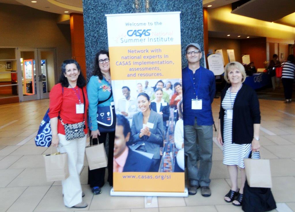 Andrea Jesse's Blog Anita, Me, Phil & Kay at CASAS Summer Institute