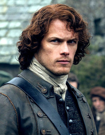 jamie fraser white shirt