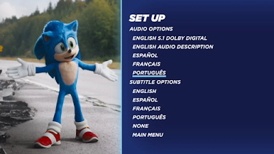 DVD Sonic: O Filme (2020)
