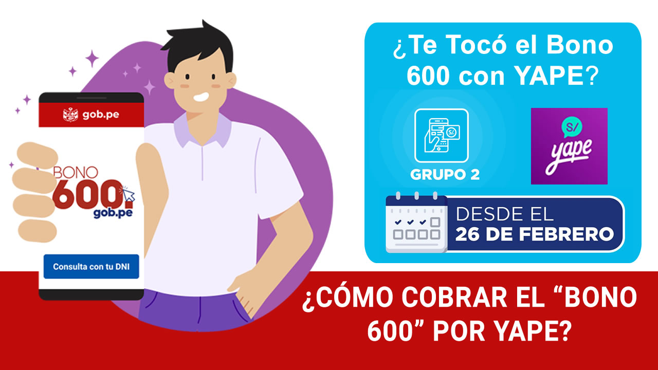 Bim Yape Bono Familiar Yape Billetera Digital Bim Bono Bim Crear