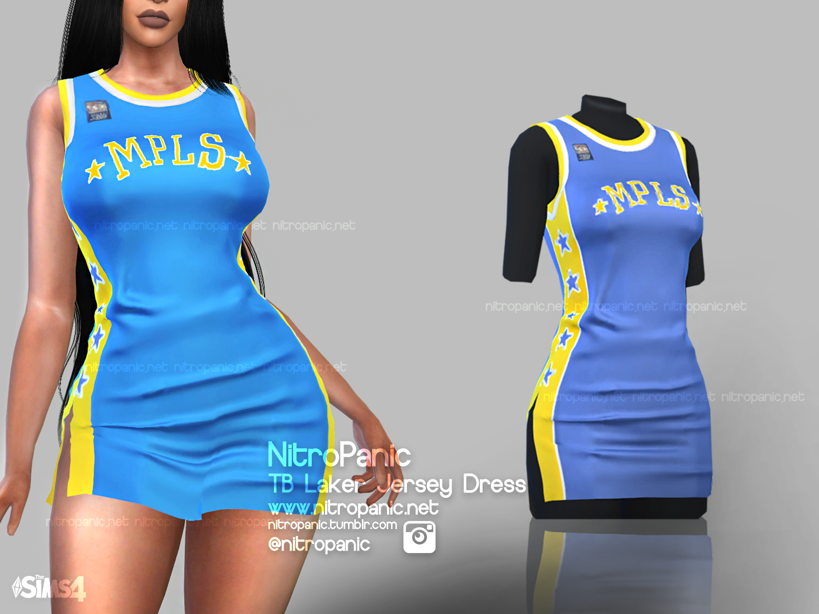 jersey dress lakers