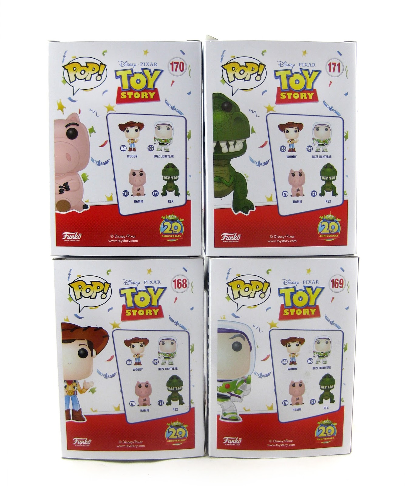 Toy story 20th anniversary funko pop Clearance