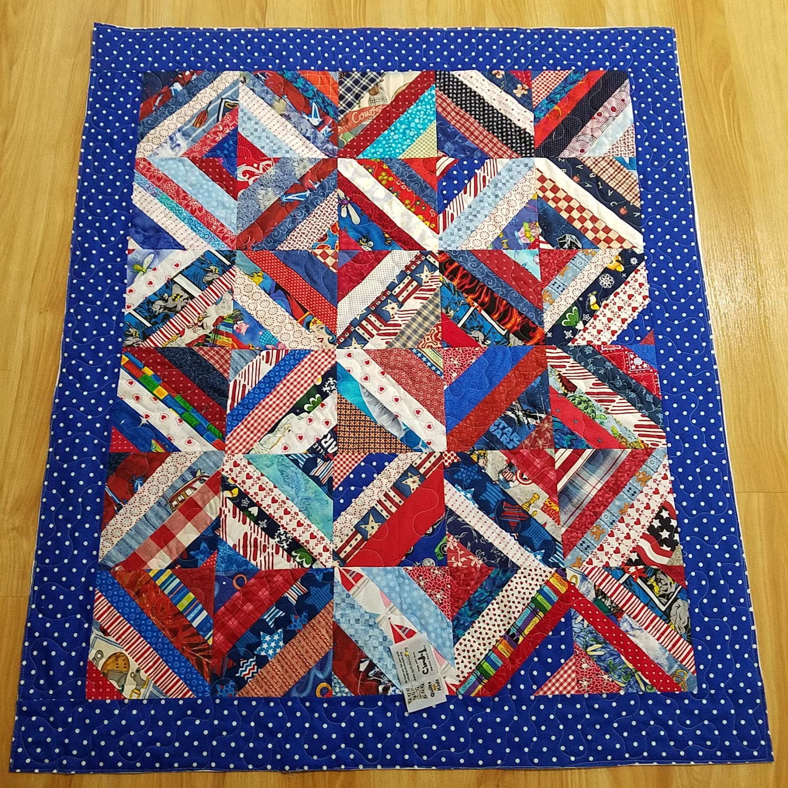 Becca's Crazy Projects Charity Quilting