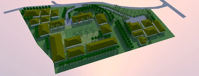 site plan sekolah smk