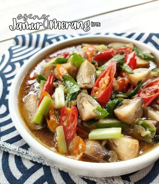 Resep Oseng Jamur Merang. Hemat, Lezat dan Sehat di Tanggal Tua 😆