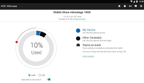 myatt app enable data myatt app enable data