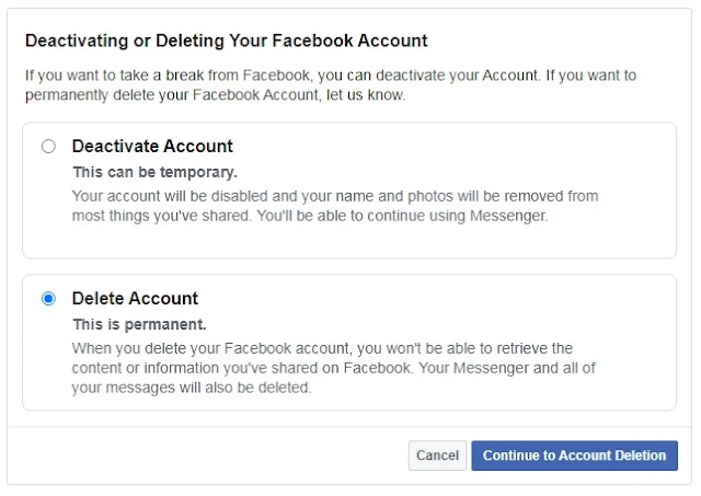 كيفية حذف حساباتك في شبكات التواصل الاجتماعي