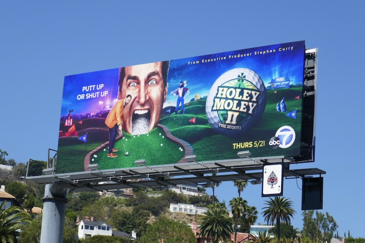 Holey Moley II The Sequel billboard Holey Moley II Sequel billboard