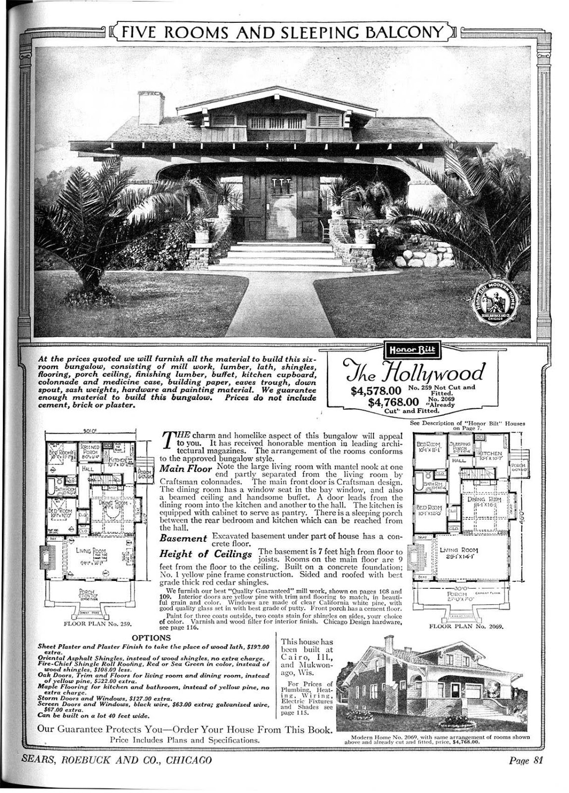 Vintage Mail Order Houses That Came From Sears Catalogs 1910s 1940s Rare Historical Photos