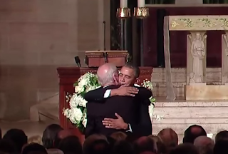 President Obama Embrace Joe Biden At Son's Funeral - Remembering Beau Biden