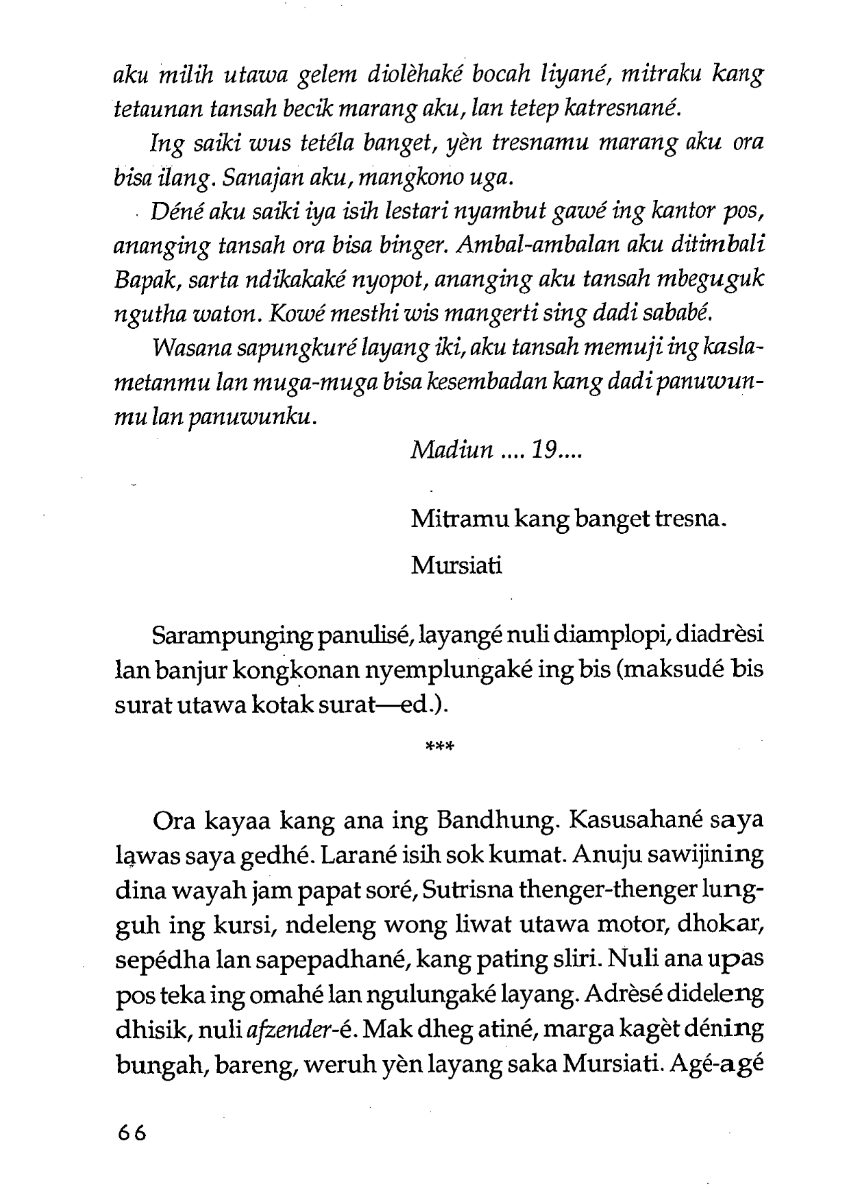 Novel Jawa Katresnan Soeratman Sastradihardja Baca Ebook