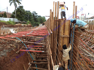 pasang waterstop dinding