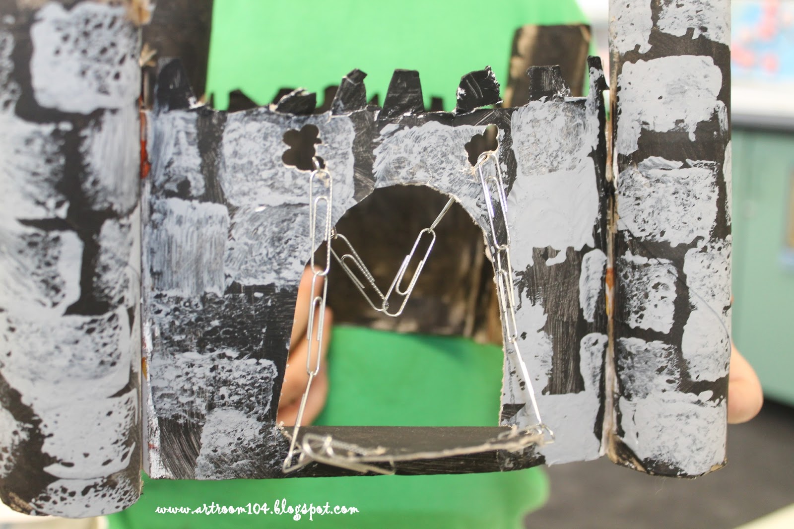Art Room 104: 3rd Grade Castles & Science: Simple Machine Pulley Drawbridge