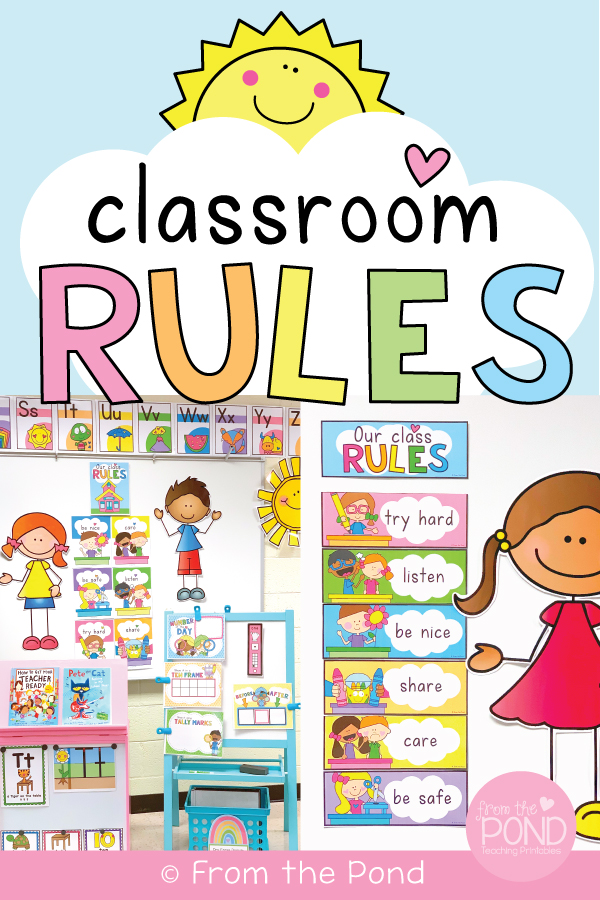 Kindergarten Classroom Rules