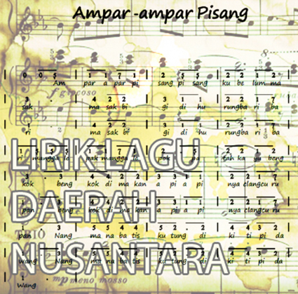 Lirik dan makna lagu Ampar Ampar Pisang daerah Kalimantan 
