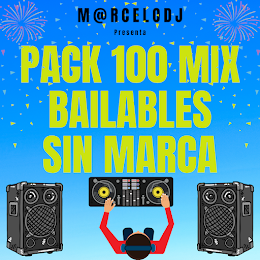 PACK 100 MIX BAILABLES SIN MARCAS MP3