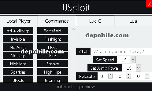 Roblox JJSploit v4 Exploit Hile İndir,Tanıtım Mükemmel Özellikler