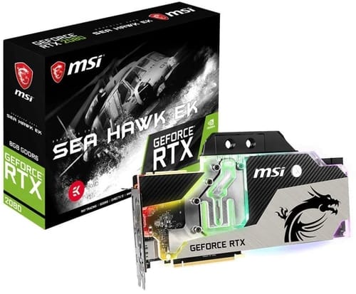 Review MSI Gaming GeForce RTX 2080 SEA Hawk EK
