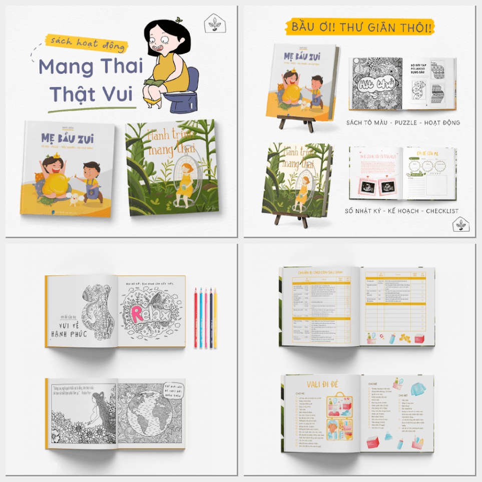 [A116] Mua ngay "Mẹ Bầu Zui" - Sách thai giáo số 1 cho Mẹ Bầu Việt Nam