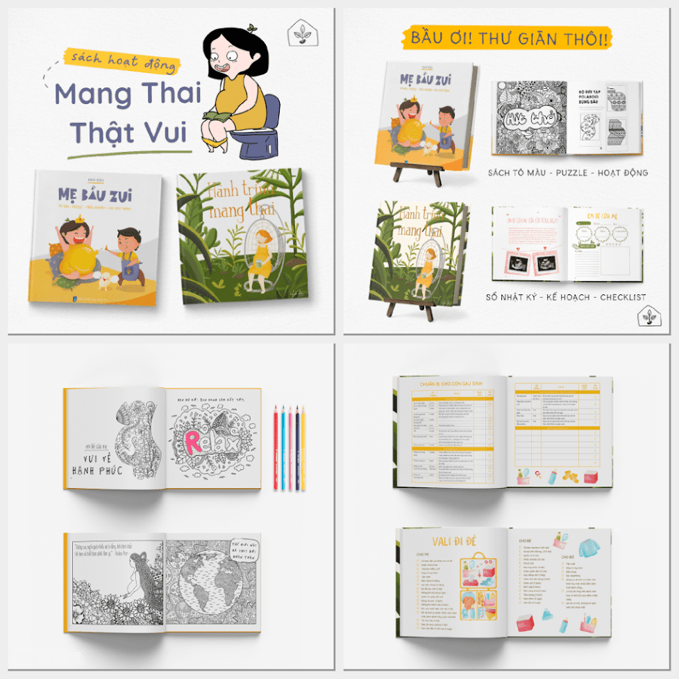 [A116] Sách thai giáo cho Mẹ khỏe, Bé thông minh