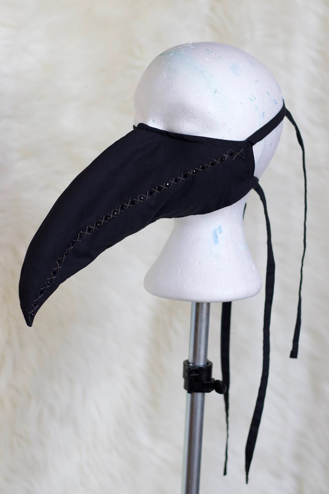 Fabric Plague Doctor Mask Fabric Plague Doctor Mask