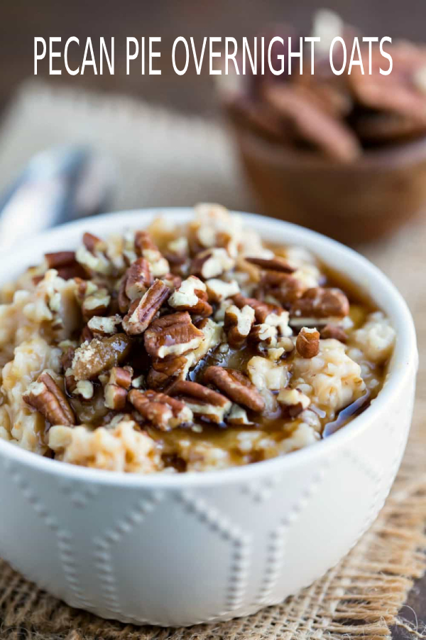 PECAN PIE OVERNIGHT OATS happy cook