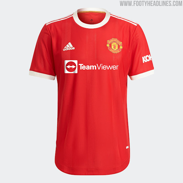 Manchester United 21-22 Home Kit Released - Footy Headlines