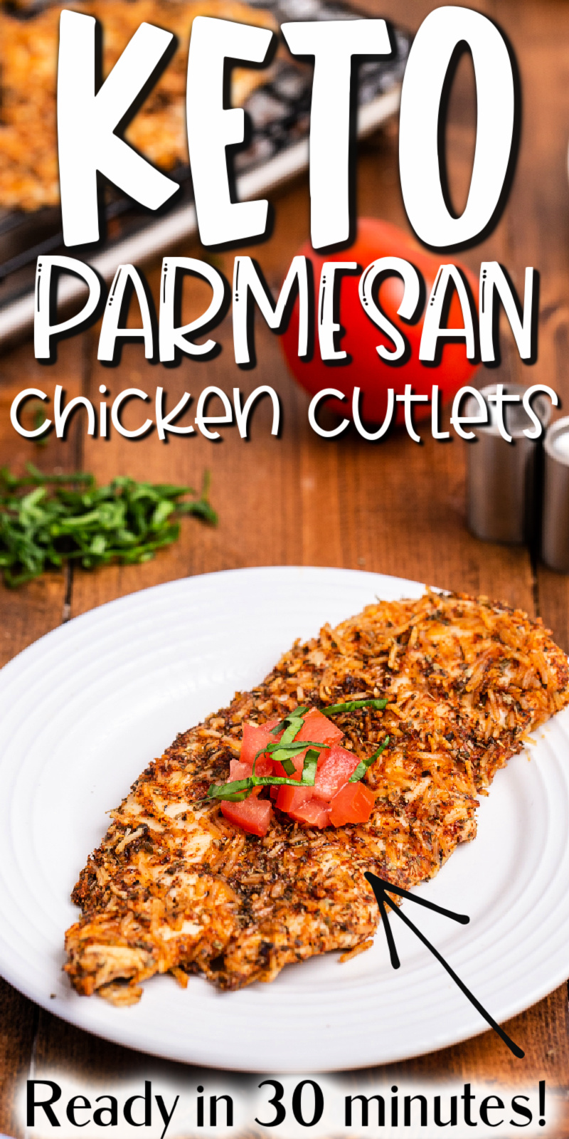 Keto Parmesan Crusted Chicken Cutlets Bobbi's Kozy Kitchen