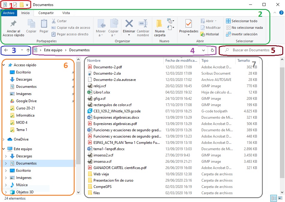 EL EXPLORADOR DE ARCHIVOS