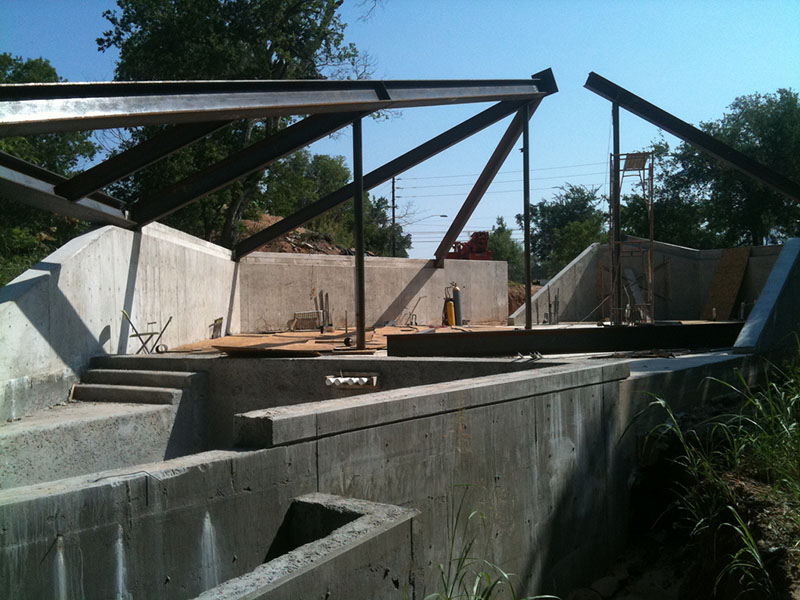 construction of edgeland house