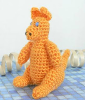 PATRON GRATIS CANGURO AMIGURUMI 124