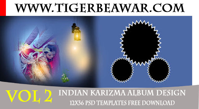 Download Tiger Beawar Karizma Album 12x36 Psd Templates Free Download Vol 2 Tigerbeawar Com PSD Mockup Templates