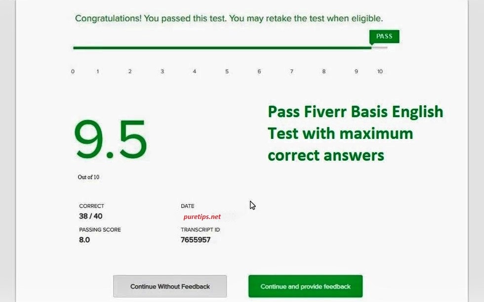Fiverr tests answers Fiverr tests answers