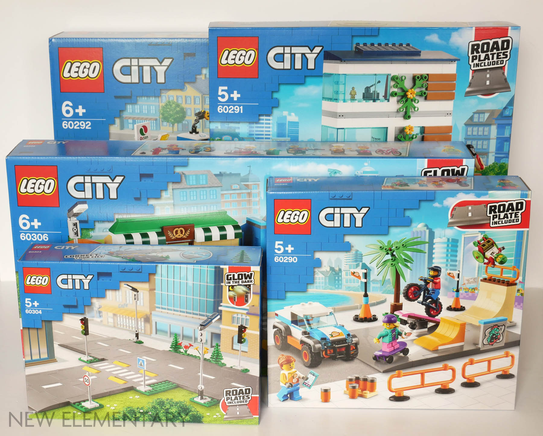 Lego® City Review: 60290 Skate Park & 60291 Family Home | New Elementary:  Lego® Parts, Sets And Techniques