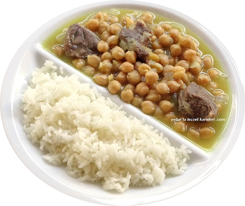 yetur�la lezzet lokanta usulü etli nohut ve klasik usulde