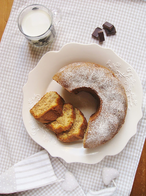 Ciambella al Cocco e Cioccolato Fondente