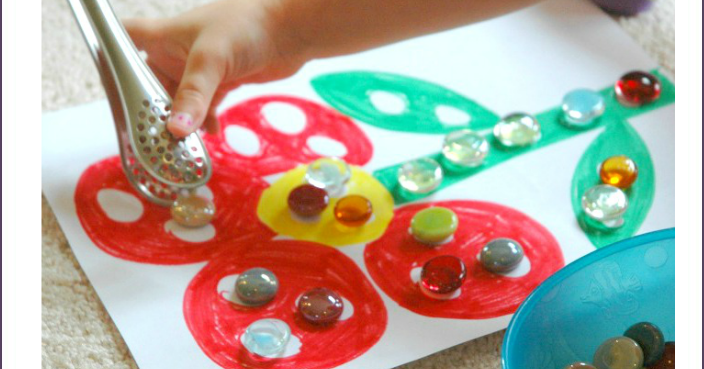 Flower Theme- Weekly Home Preschool | What Can We Do With Paper And Glue