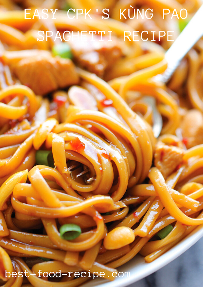Easy Cpk S Kung Pao Spaghetti Recipe