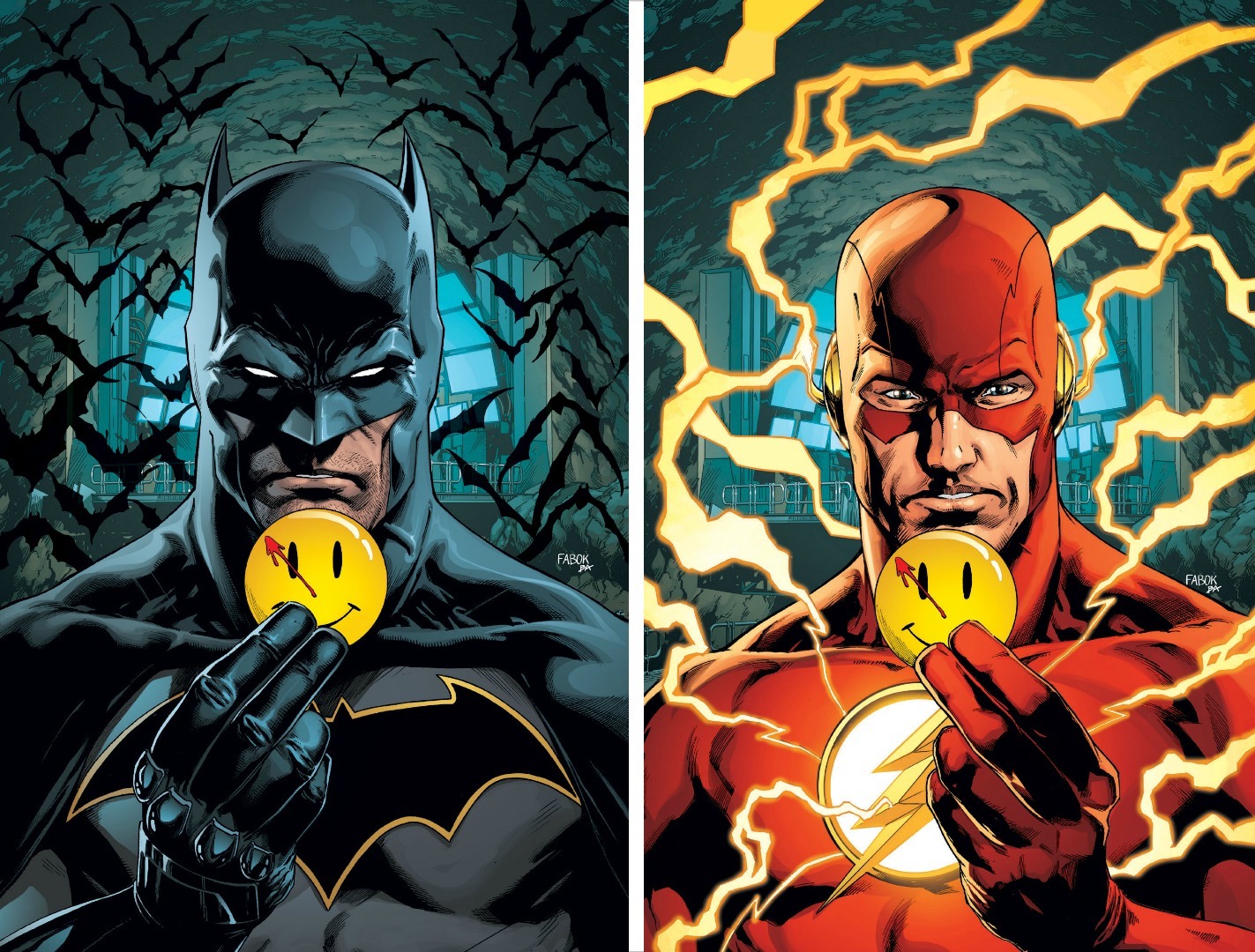 The Blog of Delights: Batman/The Flash - The Button