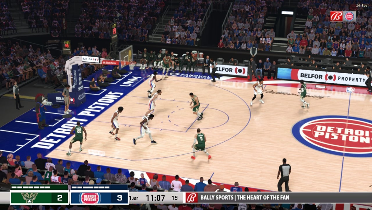 NBA 2K21 Official 20212022 Detroit Pistons Court by Santicruyff & Shuajota